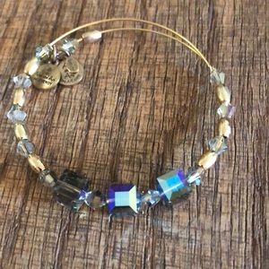 Alex and ani swarovski crystal beaded bracelet